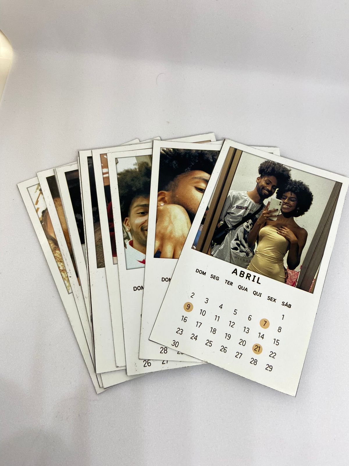 Calendário 3 meses